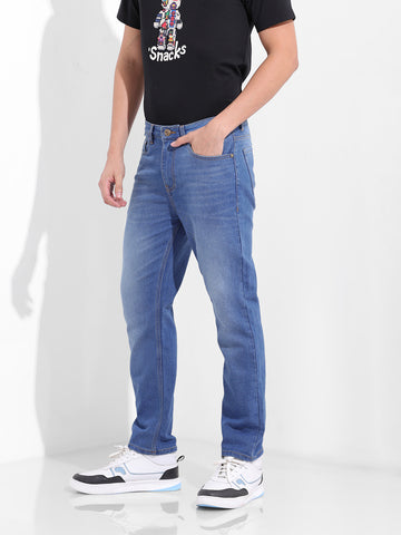 Men's Blue Slim Fit The Eternity Series Jeans