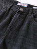 Men's Black Baggy Fit Solid Casual Jeans