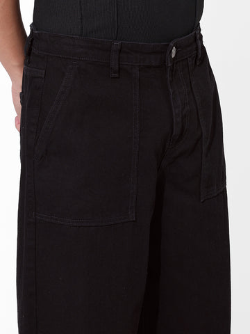Men's Black Relaxed Fit The Eternity Series Jeans