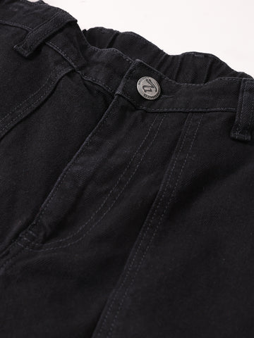 Men's Black Relaxed Fit The Eternity Series Jeans