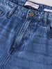 Men's Blue Relaxed Fit Solid Casual Jeans