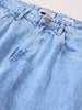Men's Blue Relaxed Fit Solid Casual Jeans