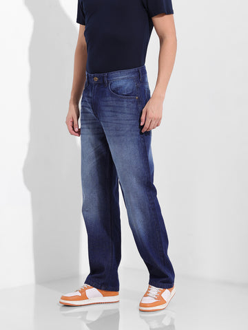 Men's Blue Relaxed Fit The Eternity Series Jeans