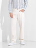 Men's White Relaxed Fit The Eternity Series Jeans