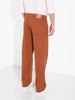 Men's Brown Relaxed Fit Solid Casual Jeans