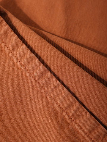 Men's Brown Relaxed Fit Solid Casual Jeans