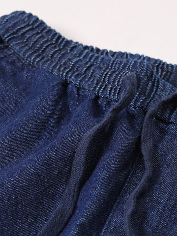 Men's Blue Loose Fit The Eternity Series Jeans