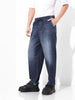 Men's Blue Loose Fit The Eternity Series Jeans