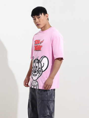 Men's Printed Pockets Boxy T-shirt