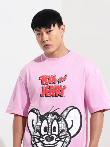 Men's Printed Pockets Boxy T-shirt