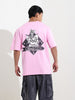 Men's Printed Pockets Boxy T-shirt