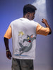 Men's Printed Applique Boxy T-shirt