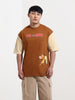 Men's Printed Pockets Boxy T-shirt