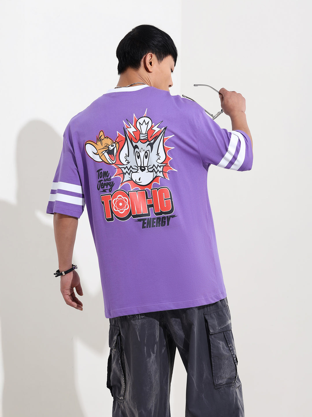 Men's Printed Applique T-shirt