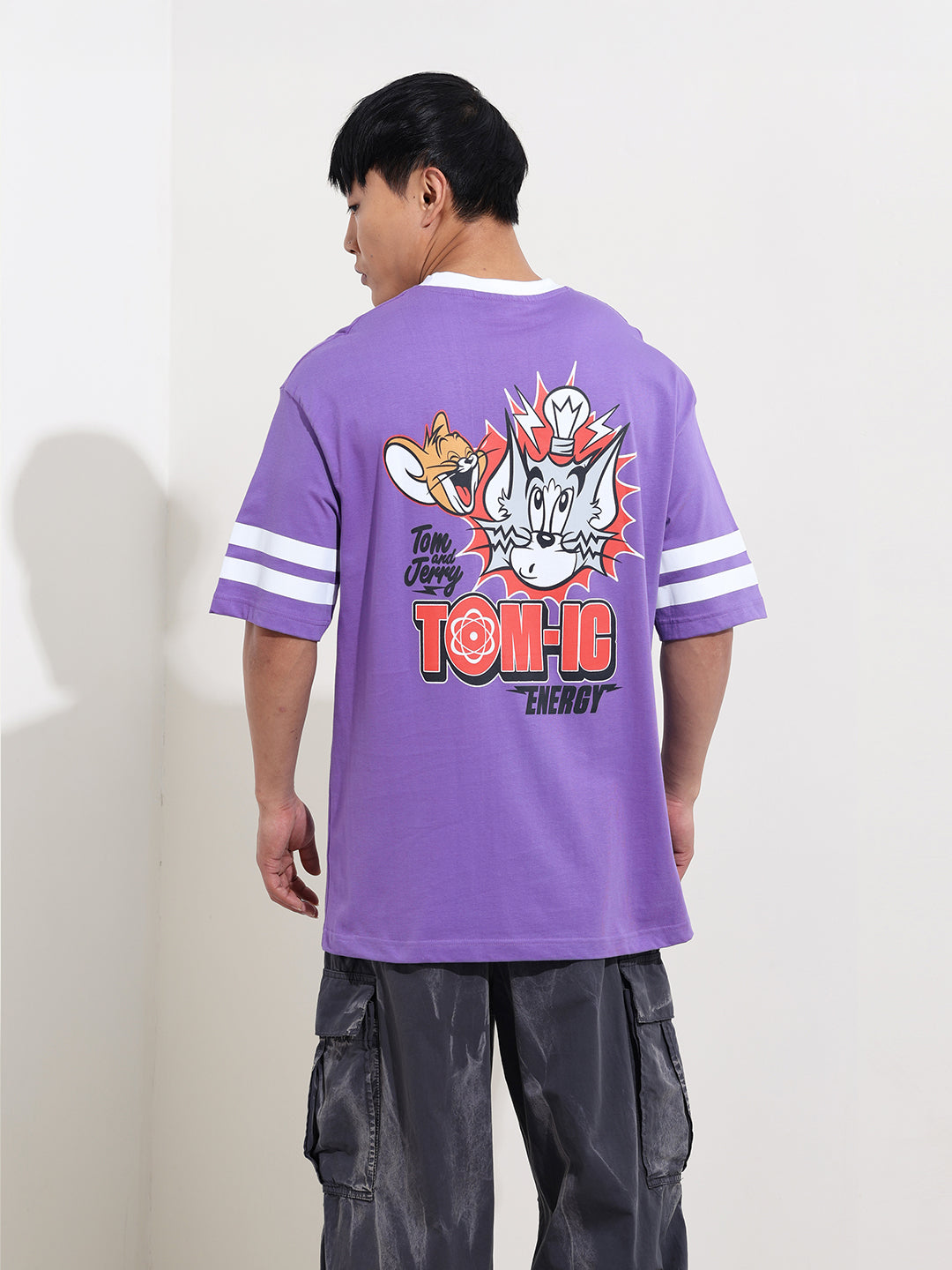 Men's Printed Applique T-shirt