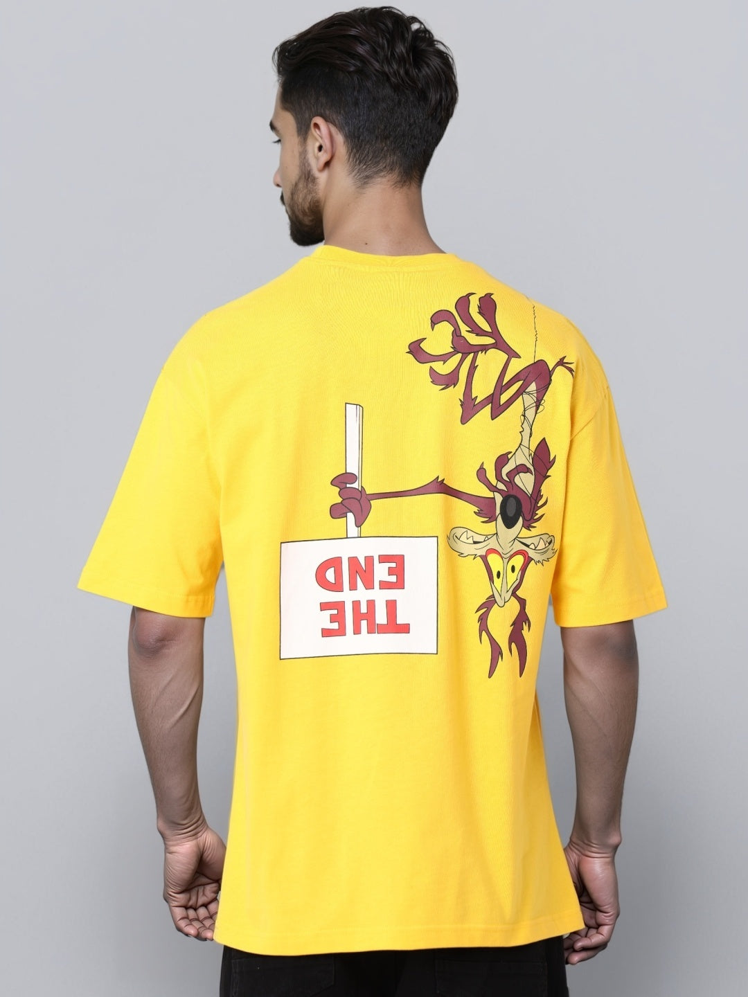 Men's Printed Pockets Boxy T-shirt