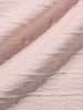 Men's Pink Regular Fit Textured Party Wear Shirt