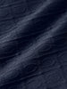 Men's Blue Regular Fit Textured Party Wear Shirt