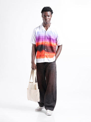 Men's Brown Regular Fit Street Jeans