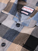 Men's Khaki Relaxed Fit Casual Checkered Shirt