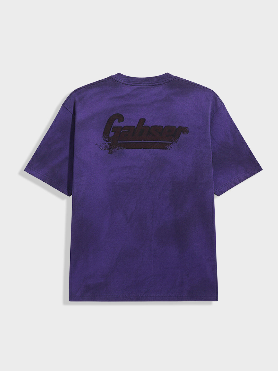 Men's Purple Relaxed Fit Graphic Printed 240 GSM Casual T-Shirt
