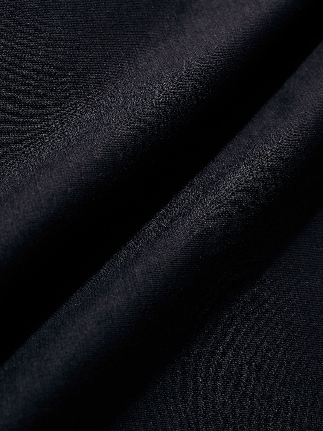 Men's Black Relaxed Fit Graphic Printed 240 GSM Casual T-Shirt