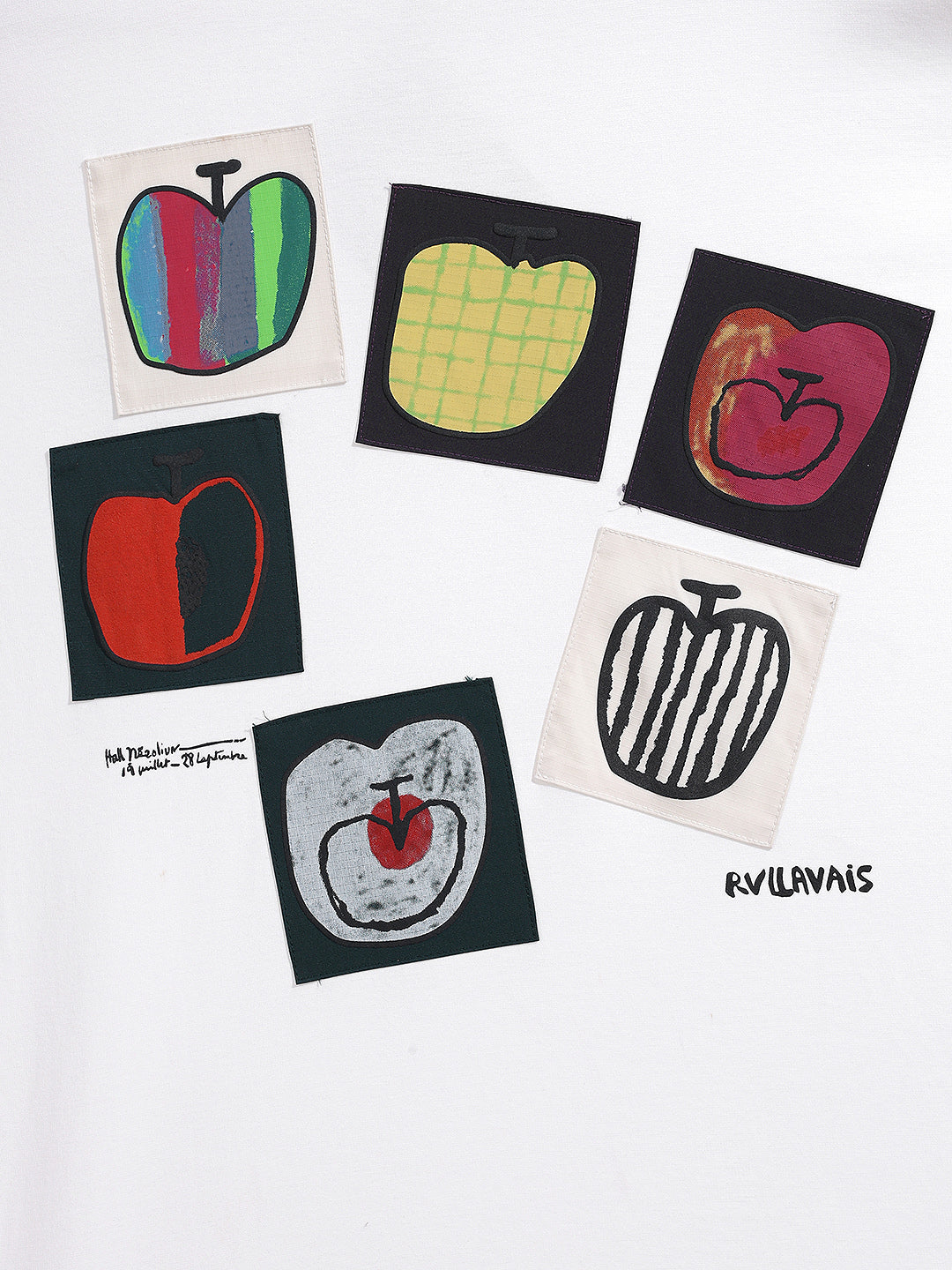 Men's White Relaxed Fit Embroided 240 GSM Casual T-Shirt