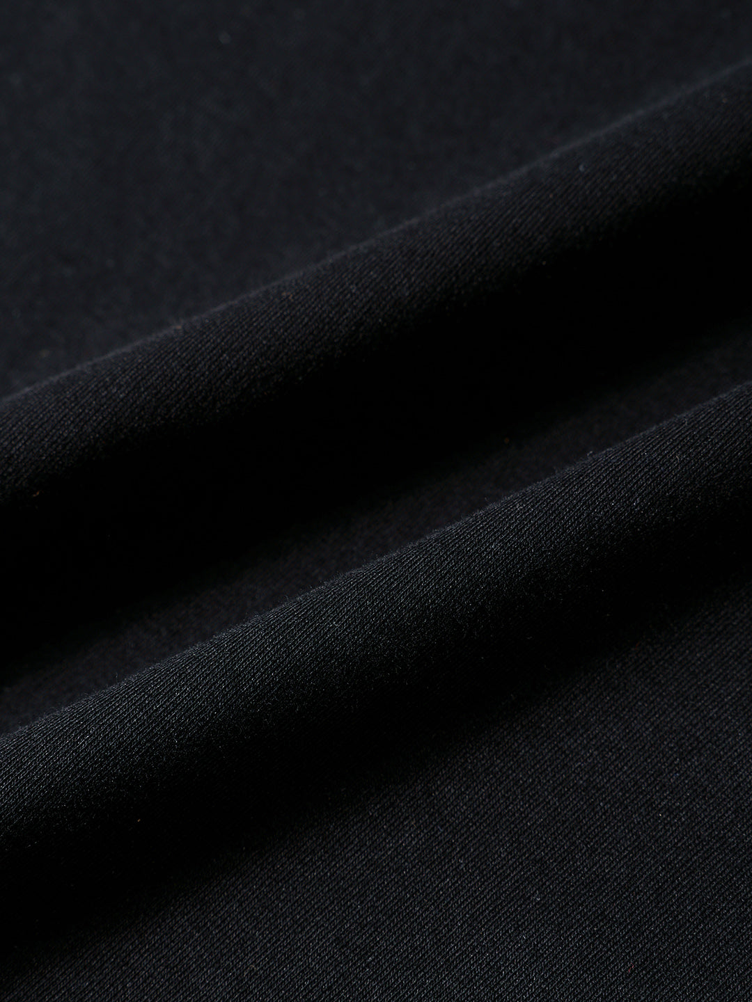 Men's Black Relaxed Fit Embroided 240 GSM Casual T-Shirt