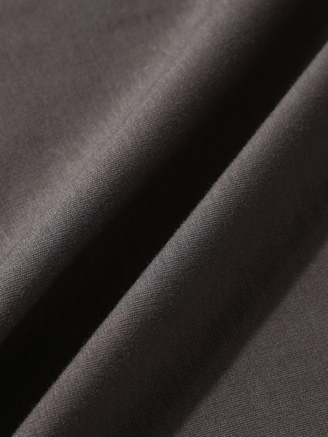 Men's Grey Relaxed Fit Embroided 240 GSM Casual T-Shirt