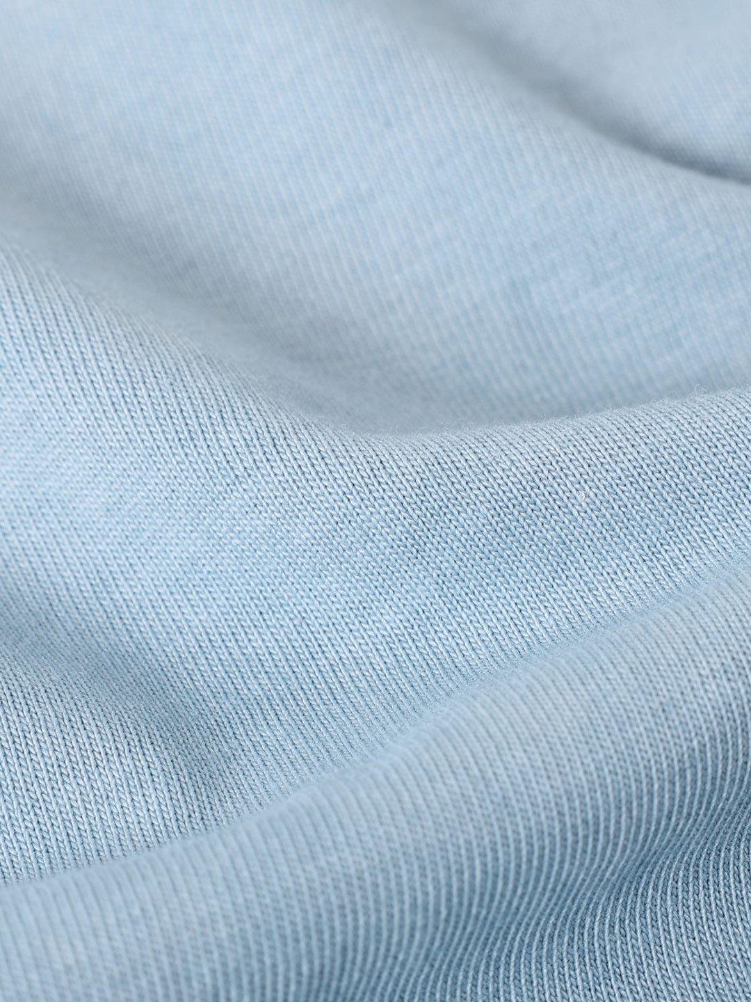 Men's Blue Relaxed Fit Graphic Printed 240 GSM Street Wear T-Shirt