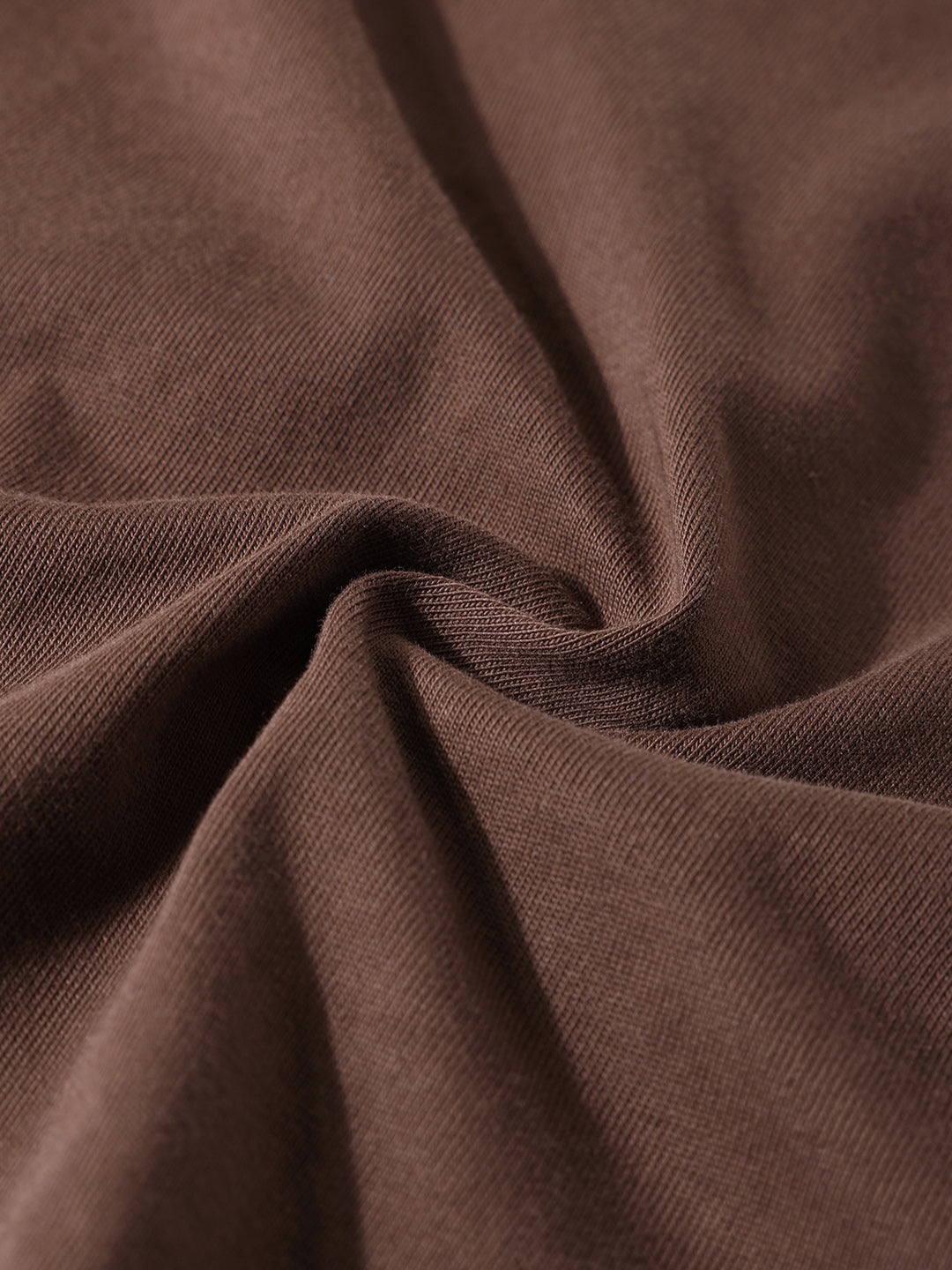 Men's Brown Relaxed Fit Graphic Printed 240 GSM Street Wear T-Shirt