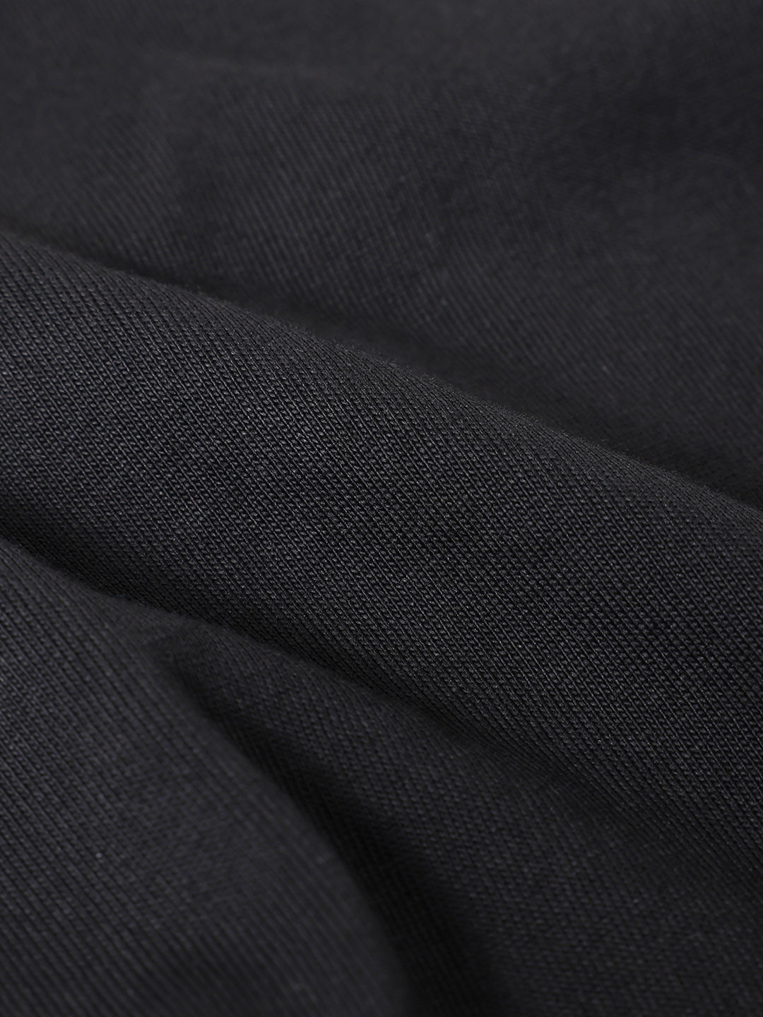 Men's Black Relaxed Fit Graphic Printed 240 GSM Street Wear T-Shirt