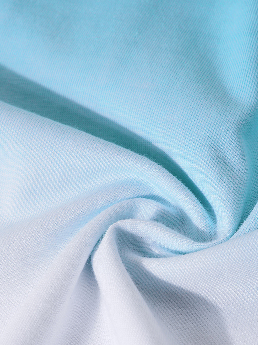 Men's Blue Relaxed Fit Printed 240 GSM Street Wear T-Shirt