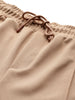 Men's Brown Relaxed Fit Street Joggers