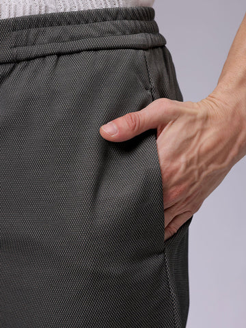 Men's Green Regular Fit Casual Chinos