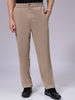 Men's Grey Regular Fit Casual Chinos
