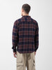 Men's Brown Relaxed Fit Printed  Street Shirt