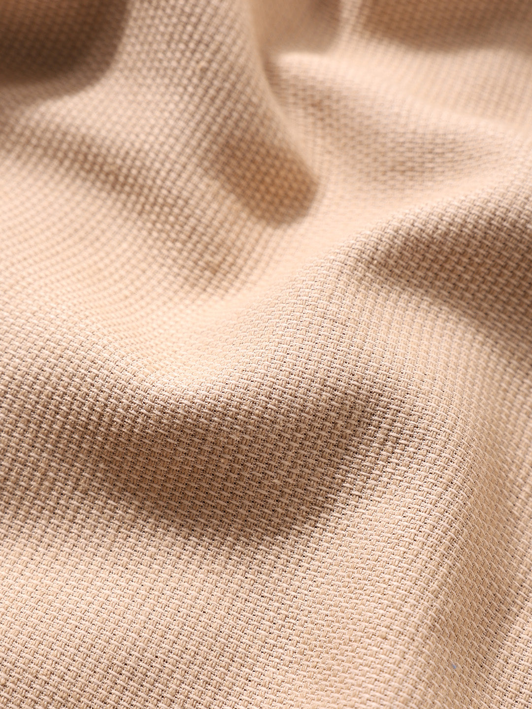 Men's Cream Regular Fit Floral Printed Resort Wear Shirt