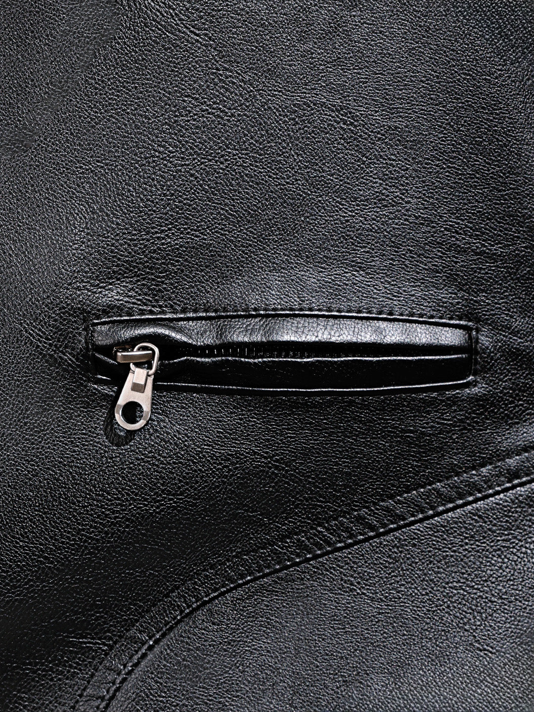 Men's Black Relaxed Fit  Casual Jacket