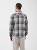 Men's Black Regular Fit Checked Casual Shirt