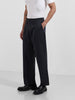 Men's Silver Relaxed Fit Casual Solid Trousers