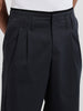 Men's Silver Relaxed Fit Casual Solid Trousers