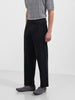 Men's Black Relaxed Fit Casual Solid Trousers