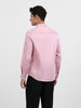 Men's Pink Slim Fit Printed Party Wear Shirt