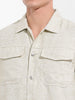 Men's Green Regular Fit Solid Casual Shirt