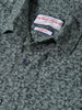 Men's Grey Regular Fit Floral Printed Floral Shirt