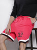 Men's Varsity Print Loose Fit Shorts
