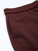 Men's Purple Relaxed Fit Casual Chinos