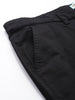 Men's Black Regular Fit Casual Chinos