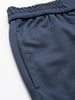 Men's Blue Regular Fit Casual Chinos